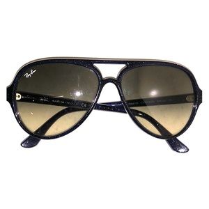 Purple Glitter Ray Ban Cats